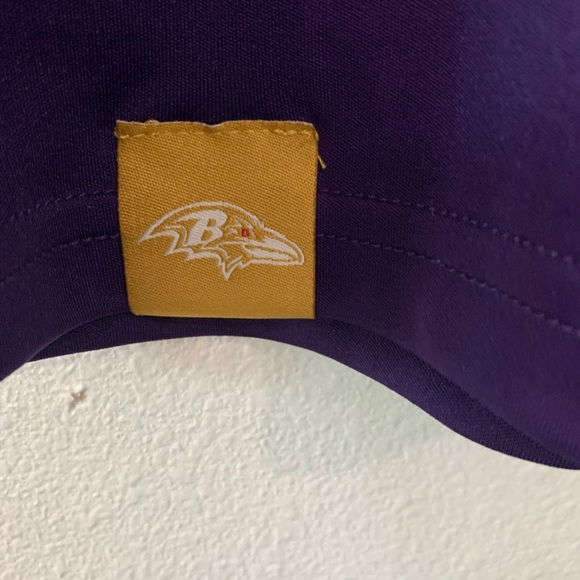 Vintage 1996 Baltimore Ravens 1/4 zip shirt NFL Team Apparel - Picture 5 of 6